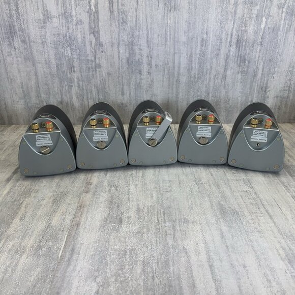 Mirage Nanosat Set Of 5 Speakers Black Fully Functional - Picture 10 of 14